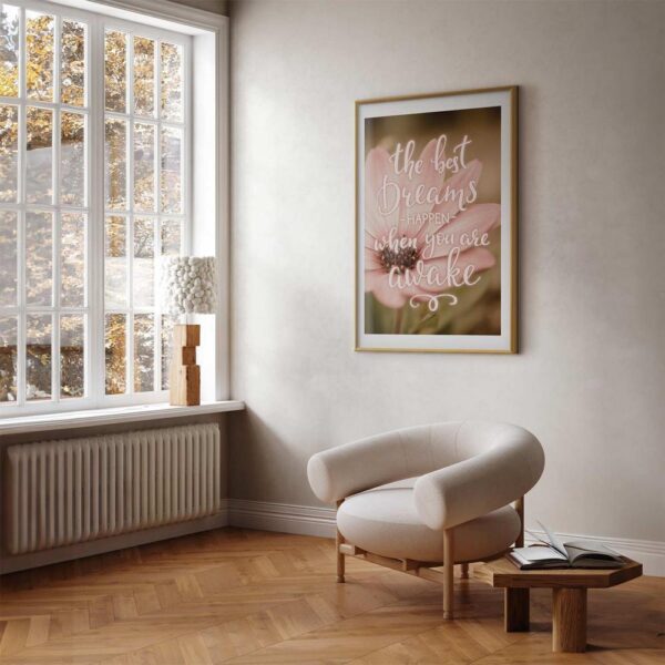 Plakat - The best dreams happen when you are awake