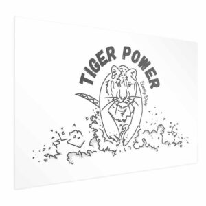 Plakat - Tiger power