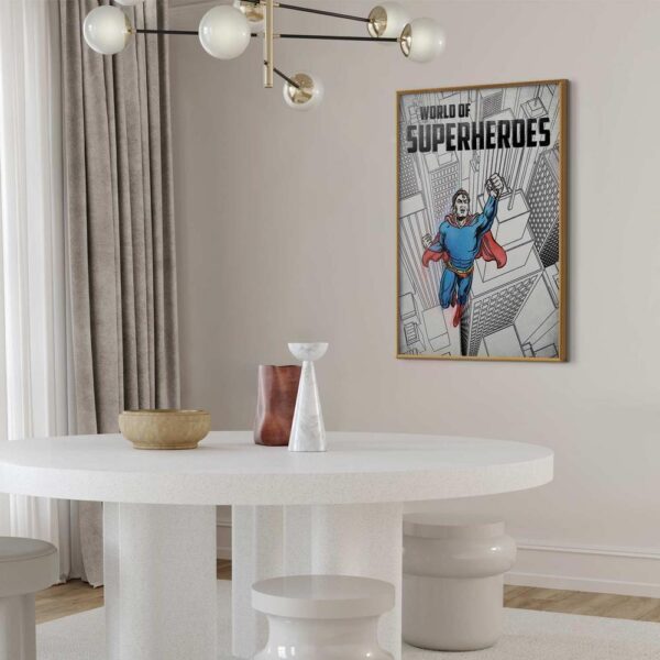 Plakat - World of Superheroes