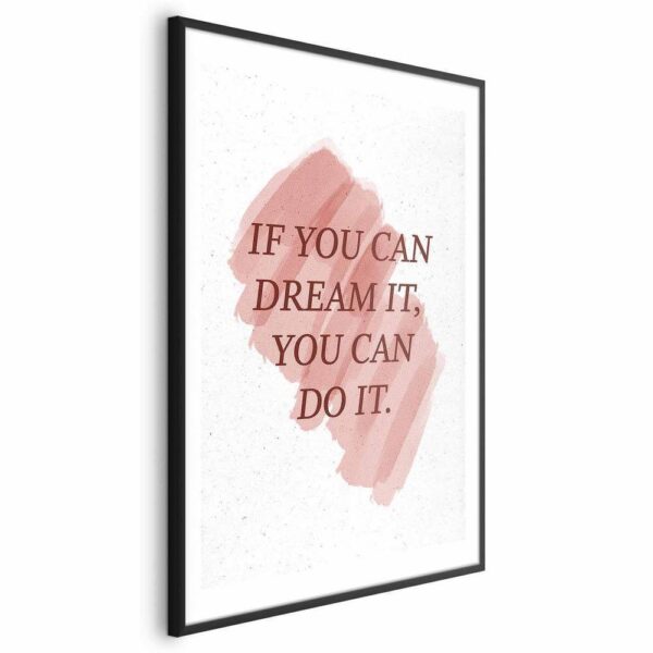 Plakat - You Can Do It