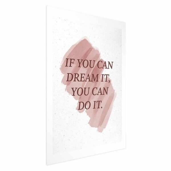 Plakat - You Can Do It