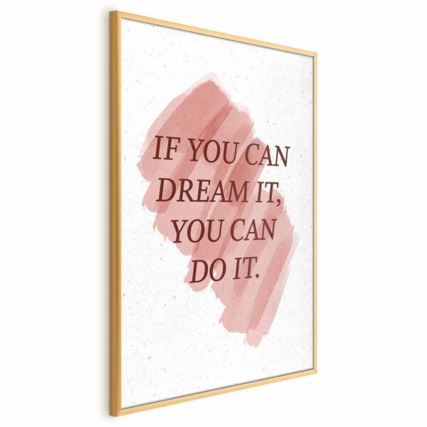 Plakat - You Can Do It