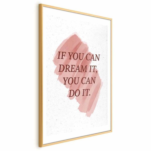 Plakat - You Can Do It