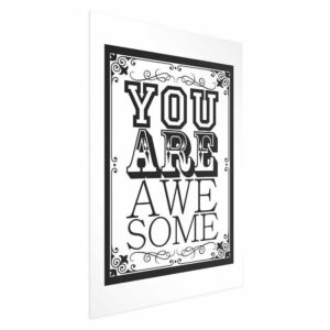 Plakat - You are awesome