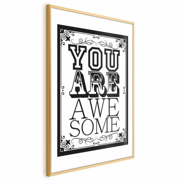 Plakat - You are awesome