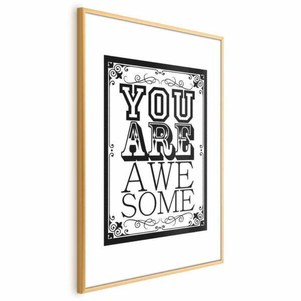 Plakat - You are awesome