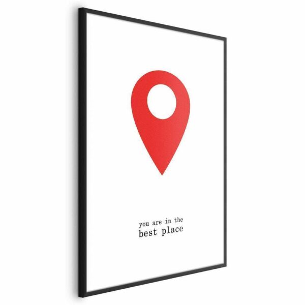 Plakat - You are in the best place