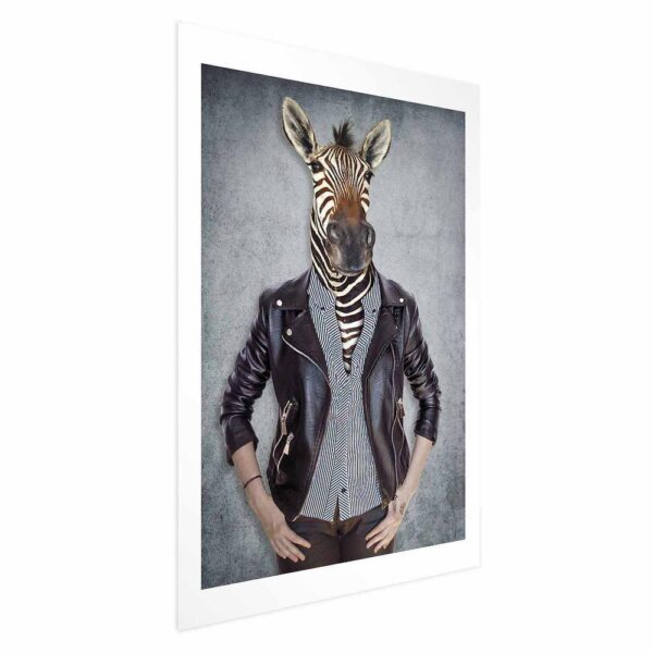 Plakat - Zebra Ewa