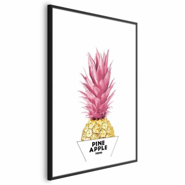 Plakat - Złoty ananas