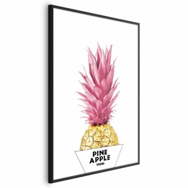 Plakat - Złoty ananas