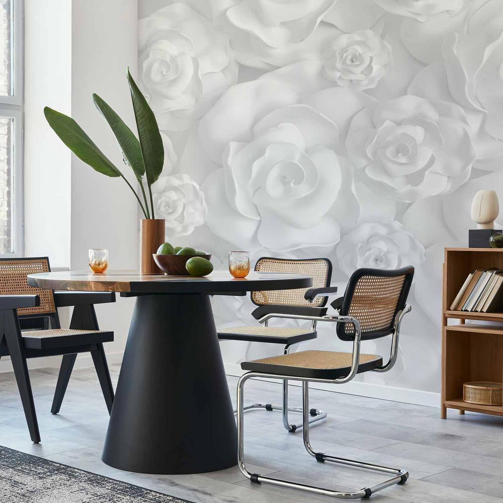 Fototapeta - Gipsowe kwiaty