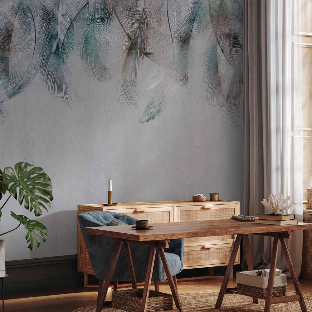 Fototapeta - Kolorowe piórka