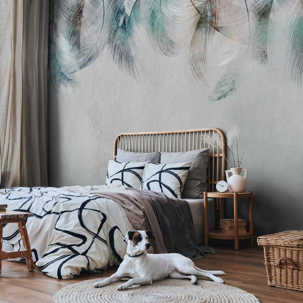 Fototapeta - Kolorowe piórka