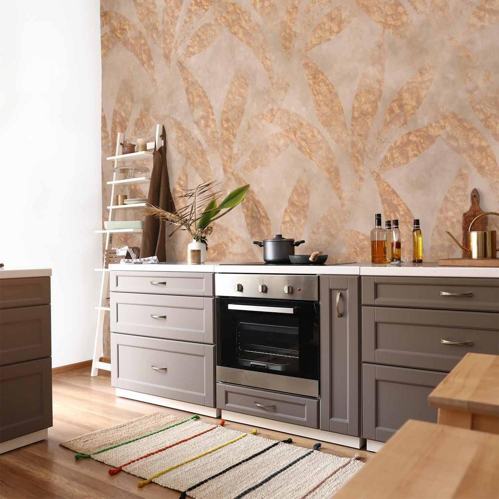 Fototapeta - Liście i złoto