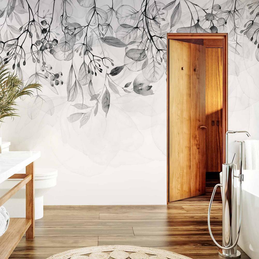 Fototapeta - Mglista natura - szary