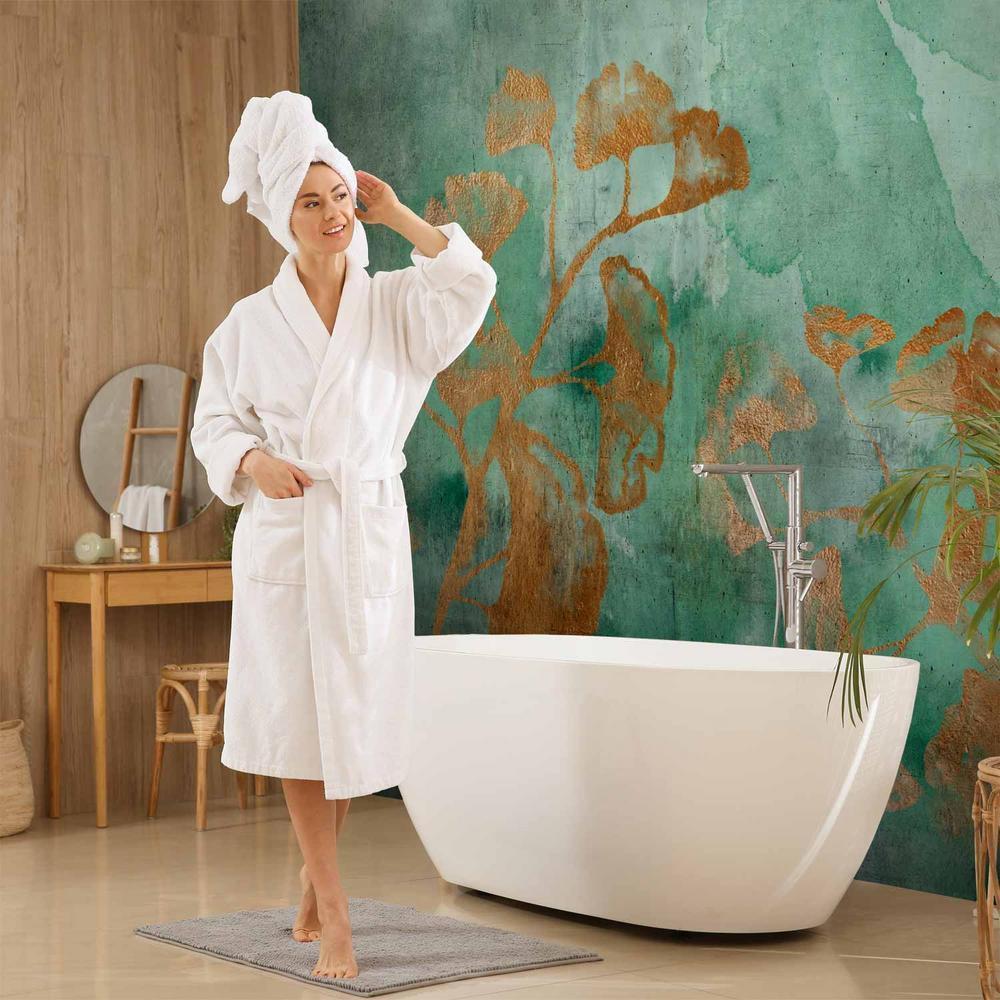 Fototapeta - Miedziane ginko