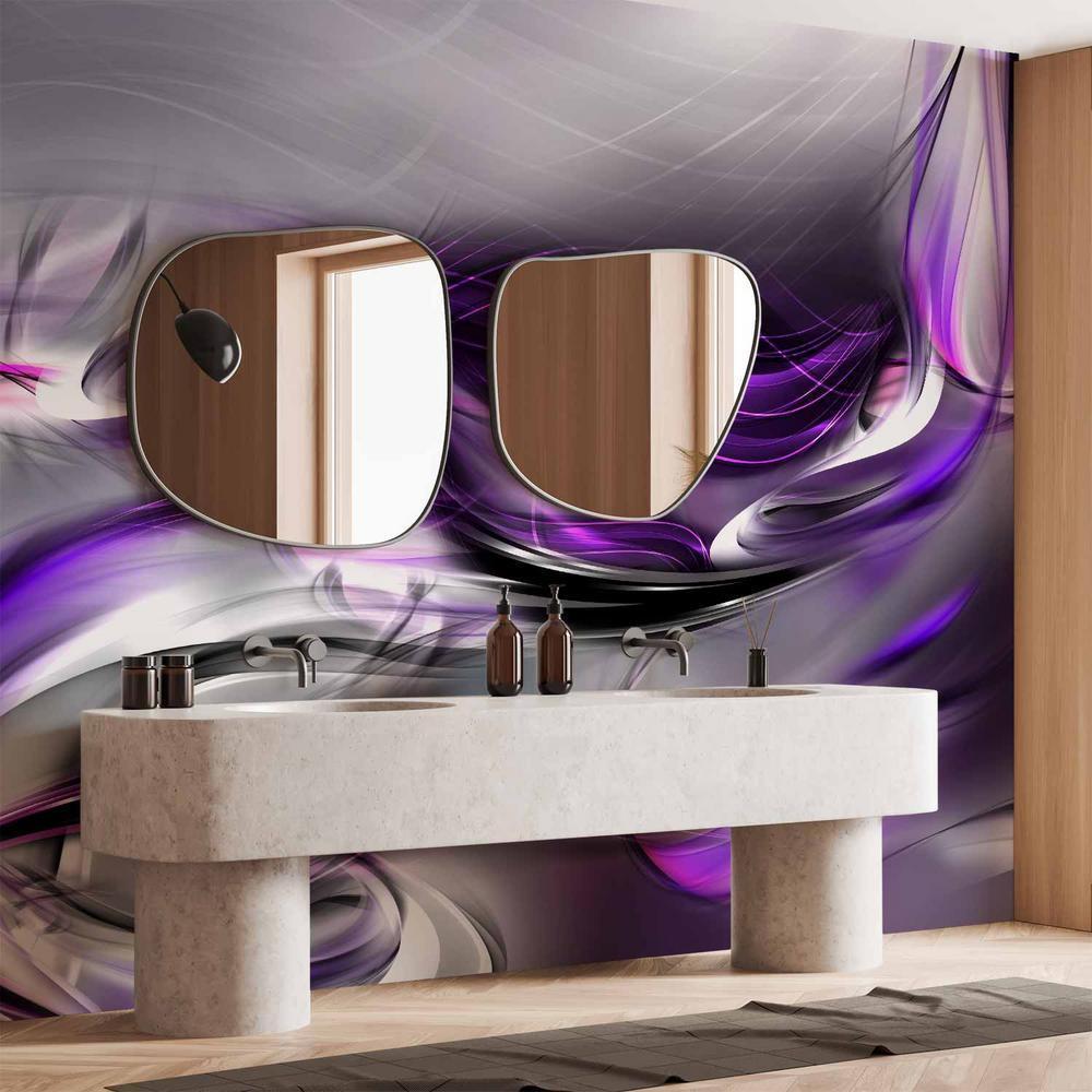 Fototapeta - Purpurowe zawirowania