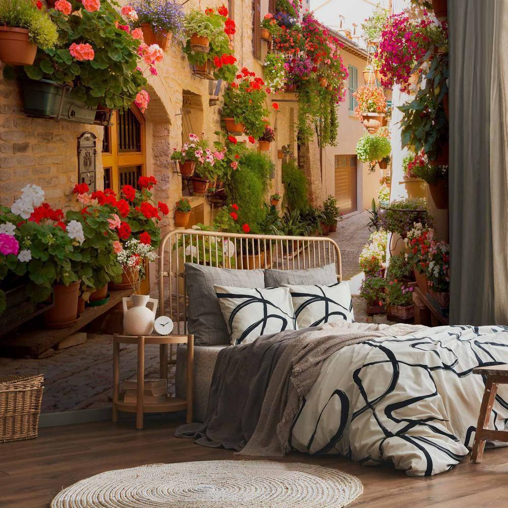 Fototapeta - Uliczka w Spello (Włochy)