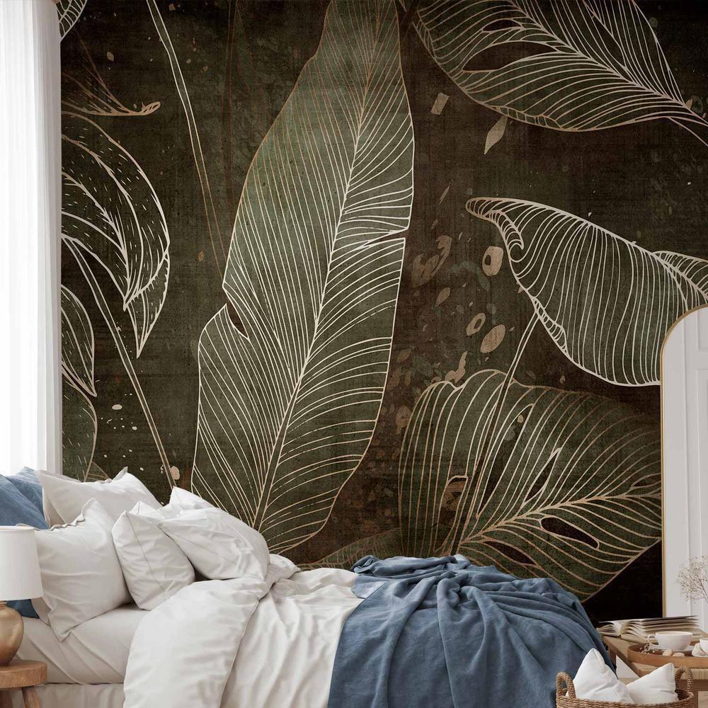 Fototapeta - W labiryncie liści