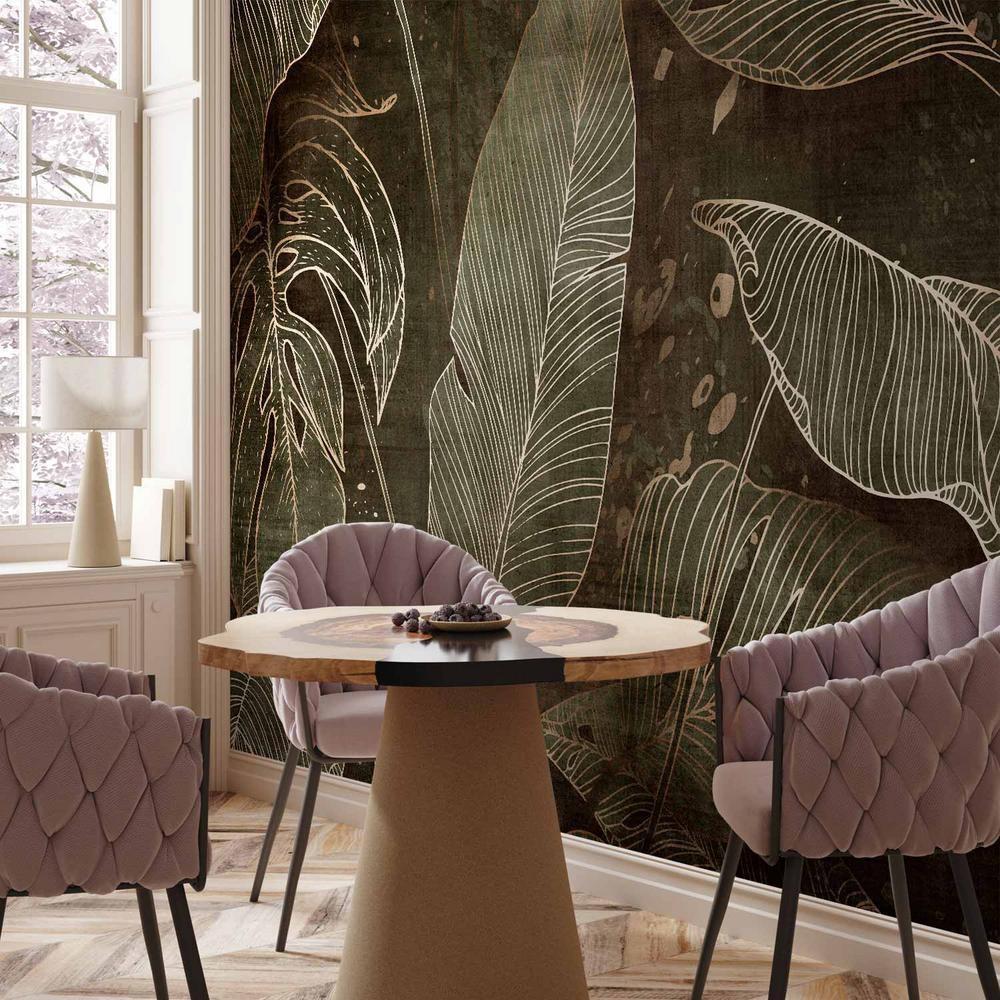 Fototapeta - W labiryncie liści