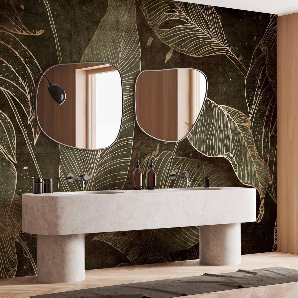 Fototapeta - W labiryncie liści