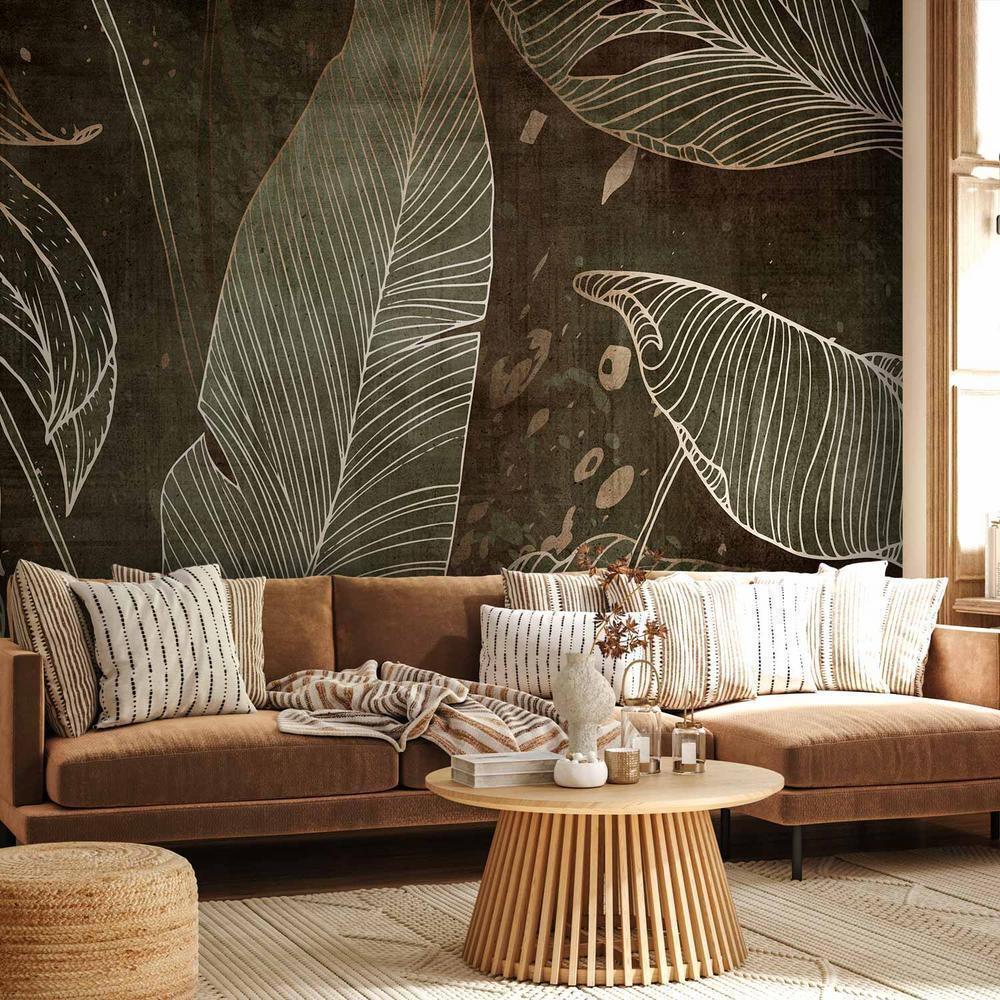 Fototapeta - W labiryncie liści