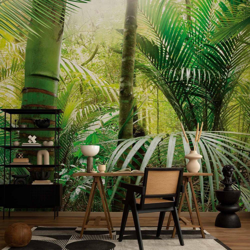 Fototapeta - Zielona aleja