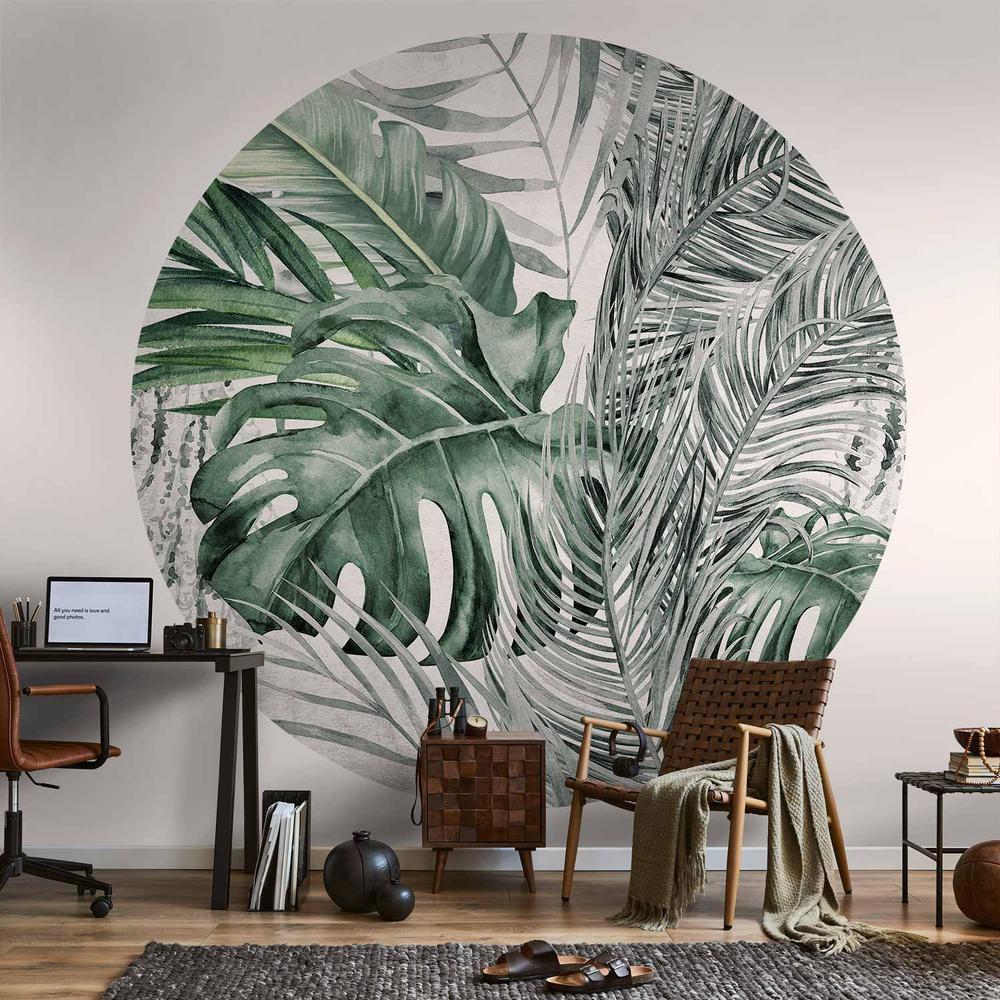Fototapeta okrągła - Gęsta dżungla