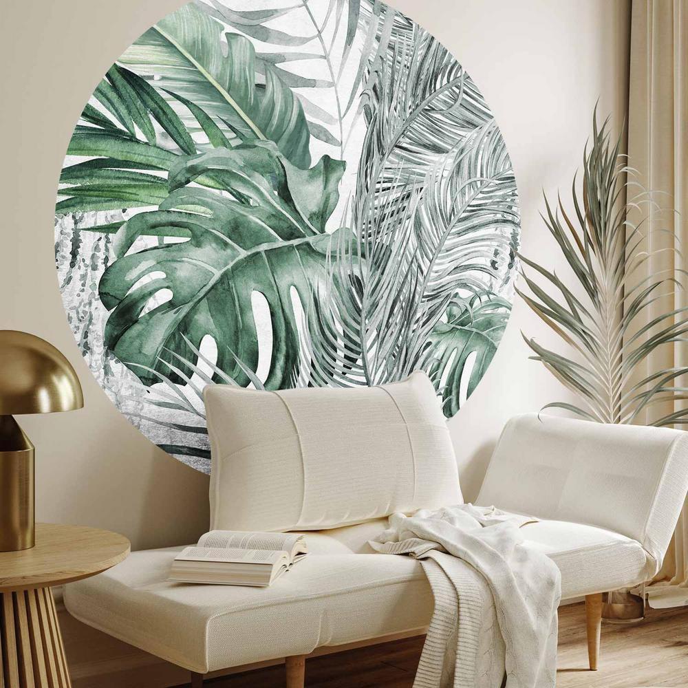 Fototapeta okrągła - Gęsta dżungla