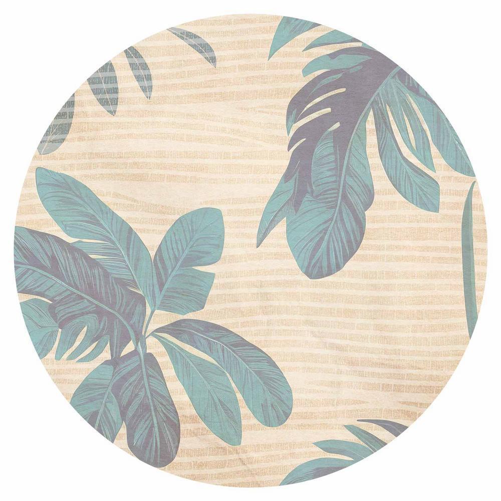 Fototapeta okrągła - Mglisty tropik