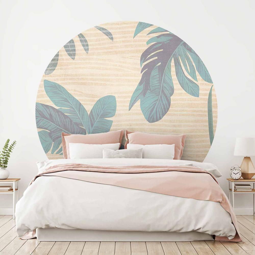 Fototapeta okrągła - Mglisty tropik