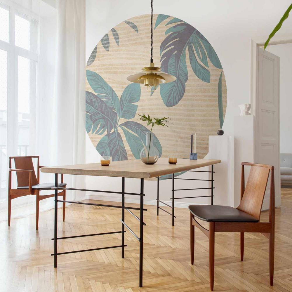 Fototapeta okrągła - Mglisty tropik