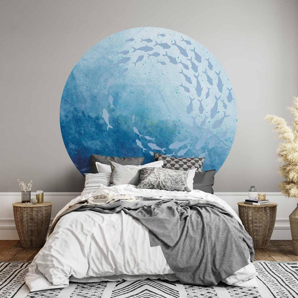 Fototapeta okrągła - Morska toń