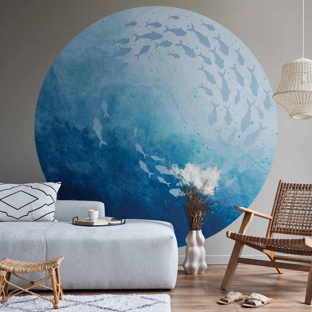 Fototapeta okrągła - Morska toń