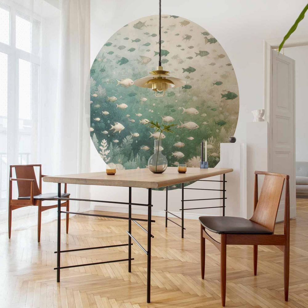 Fototapeta okrągła - Morski świat