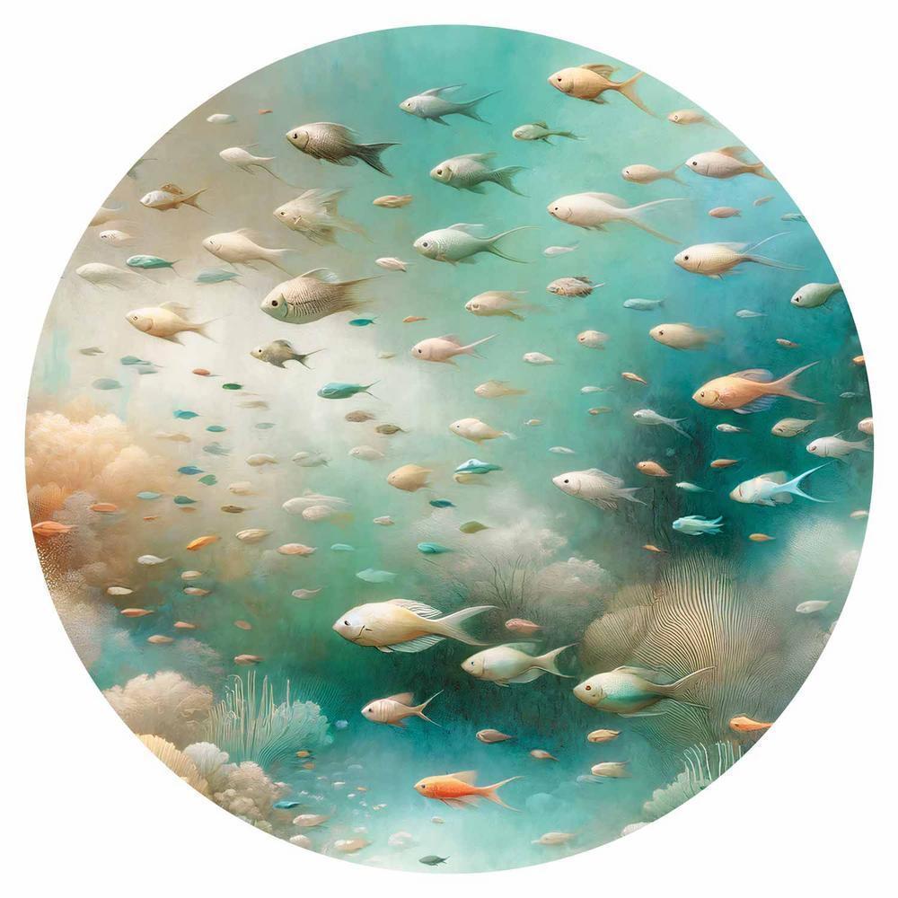 Fototapeta okrągła - Oceaniczne piękno