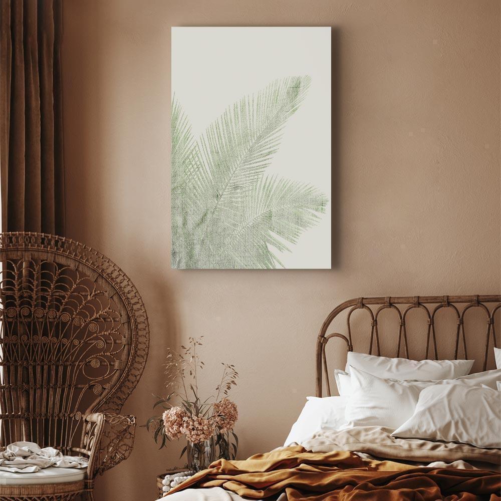 Obraz - Aksamitna zieleń (1-częściowy) pionowy