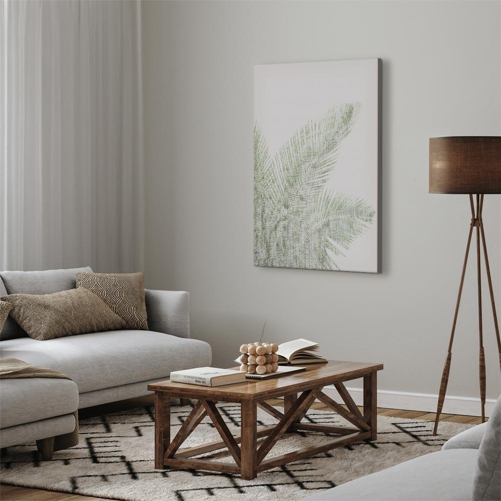 Obraz - Aksamitna zieleń (1-częściowy) pionowy