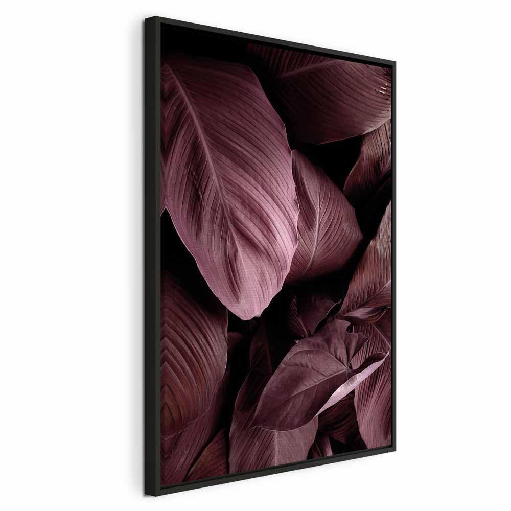 Obraz - Aksamitne liście (1-częściowy) pionowy