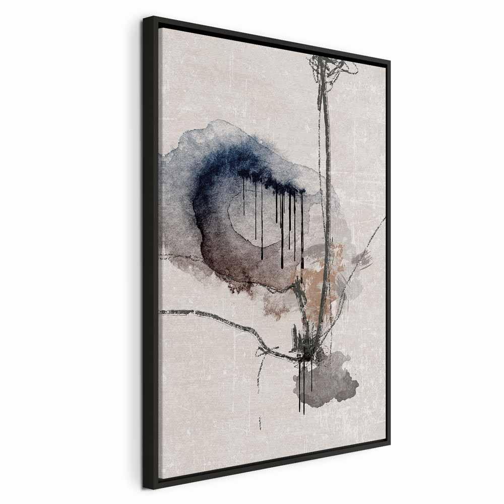 Obraz - Akwarelowe witraże (1-częściowy) pionowy