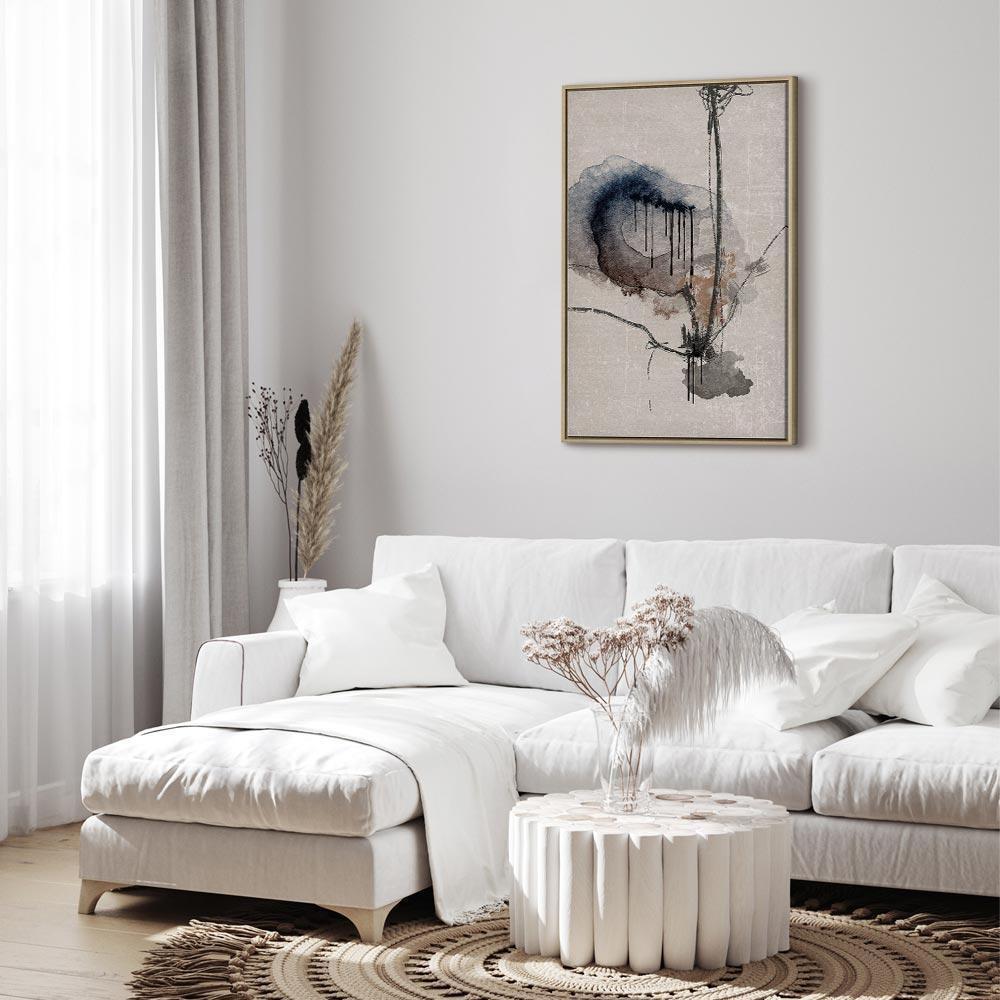 Obraz - Akwarelowe witraże (1-częściowy) pionowy