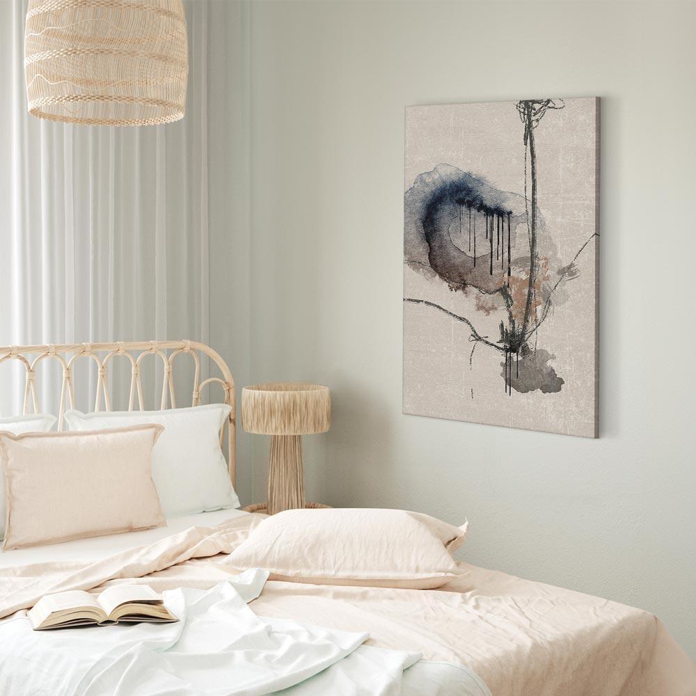 Obraz - Akwarelowe witraże (1-częściowy) pionowy