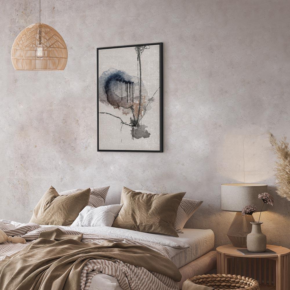 Obraz - Akwarelowe witraże (1-częściowy) pionowy