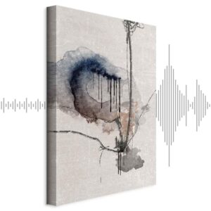 Obraz - Akwarelowe witraże (1-częściowy) pionowy