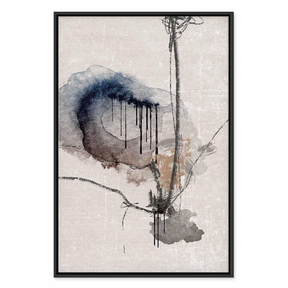 Obraz - Akwarelowe witraże (1-częściowy) pionowy