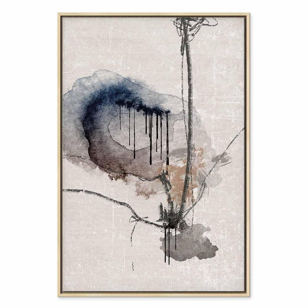 Obraz - Akwarelowe witraże (1-częściowy) pionowy