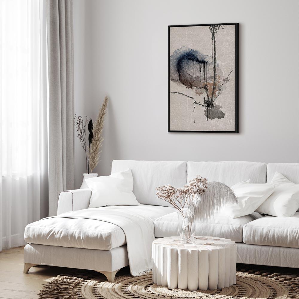 Obraz - Akwarelowe witraże (1-częściowy) pionowy