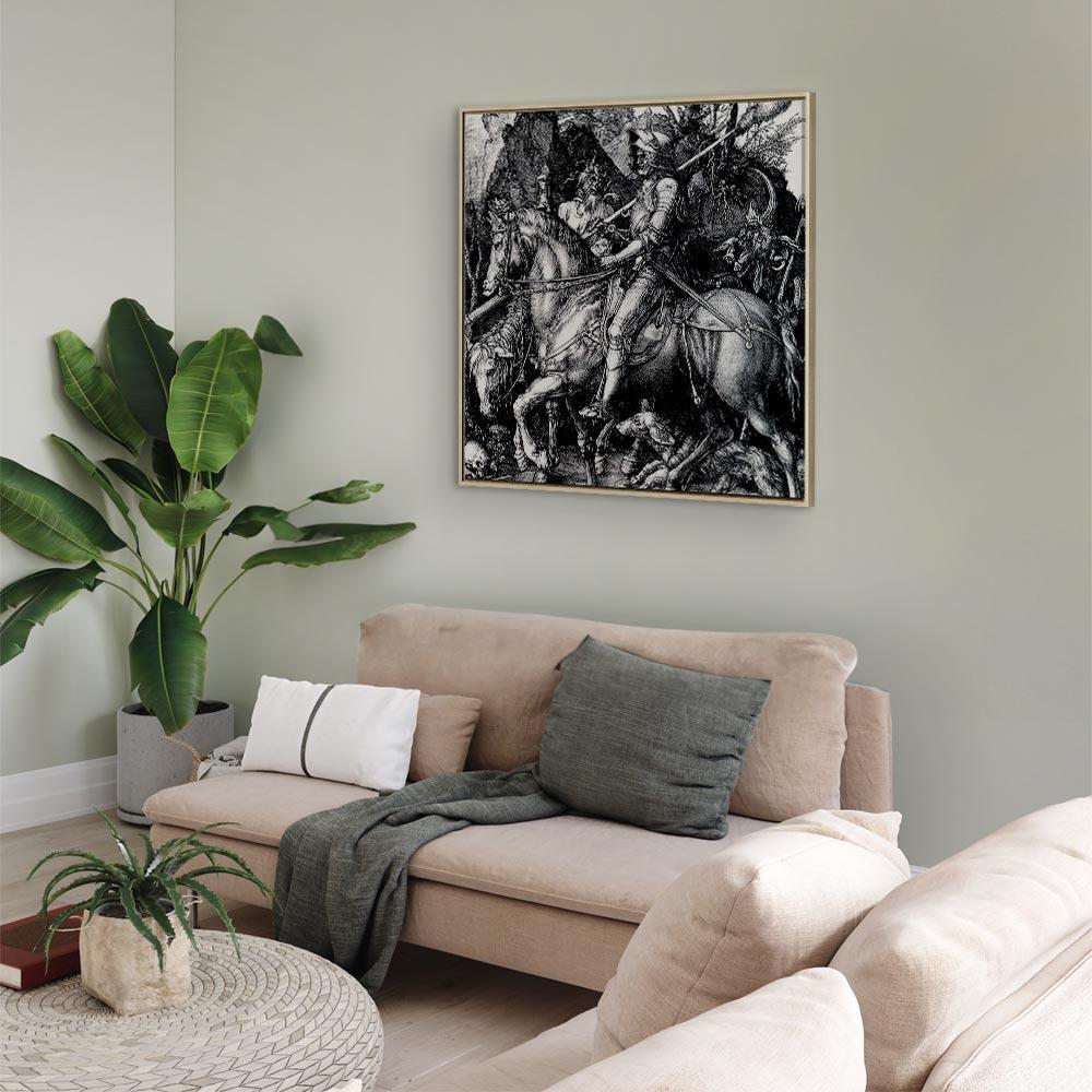 Obraz - Albrecht Dürer – Rycerz, śmierć i diabeł