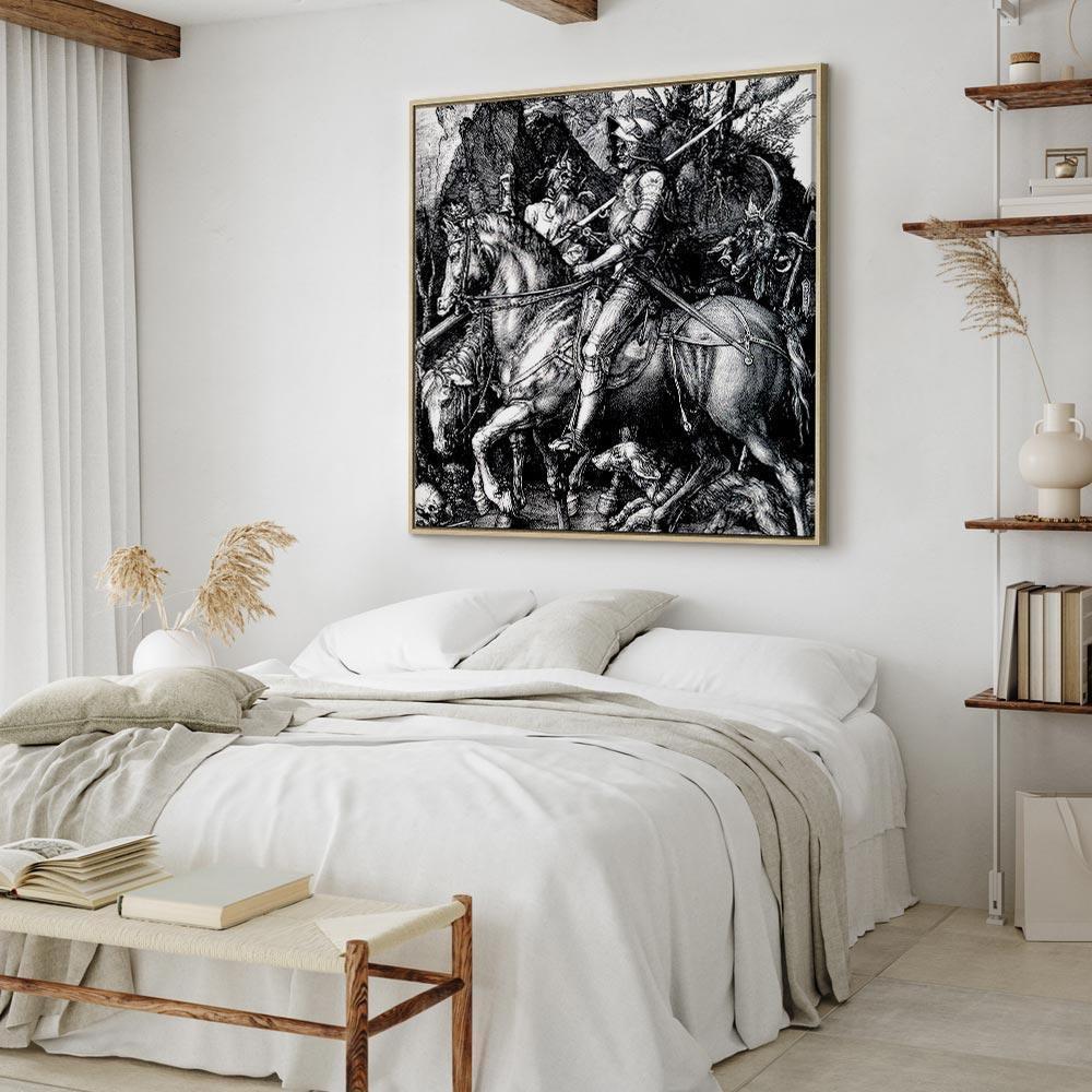 Obraz - Albrecht Dürer – Rycerz, śmierć i diabeł