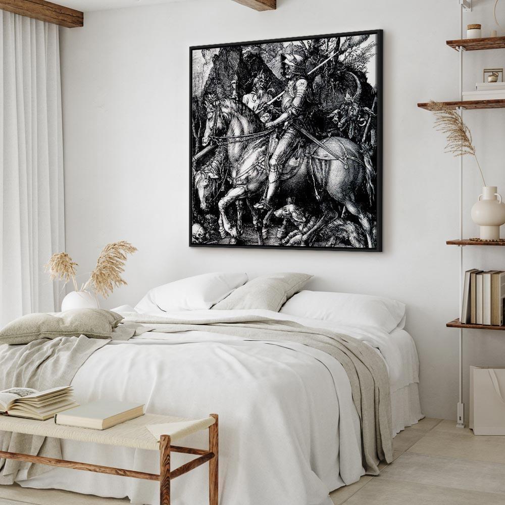 Obraz - Albrecht Dürer – Rycerz, śmierć i diabeł